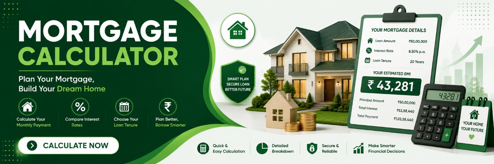 Home Loan EMI Calculator
